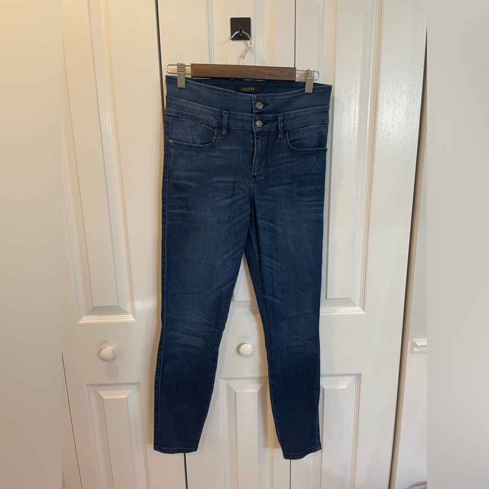 Guess skinny jeans with laced details
